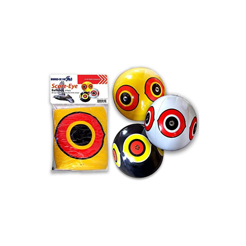 SCARE EYE BALLON (pack 3 ballons)