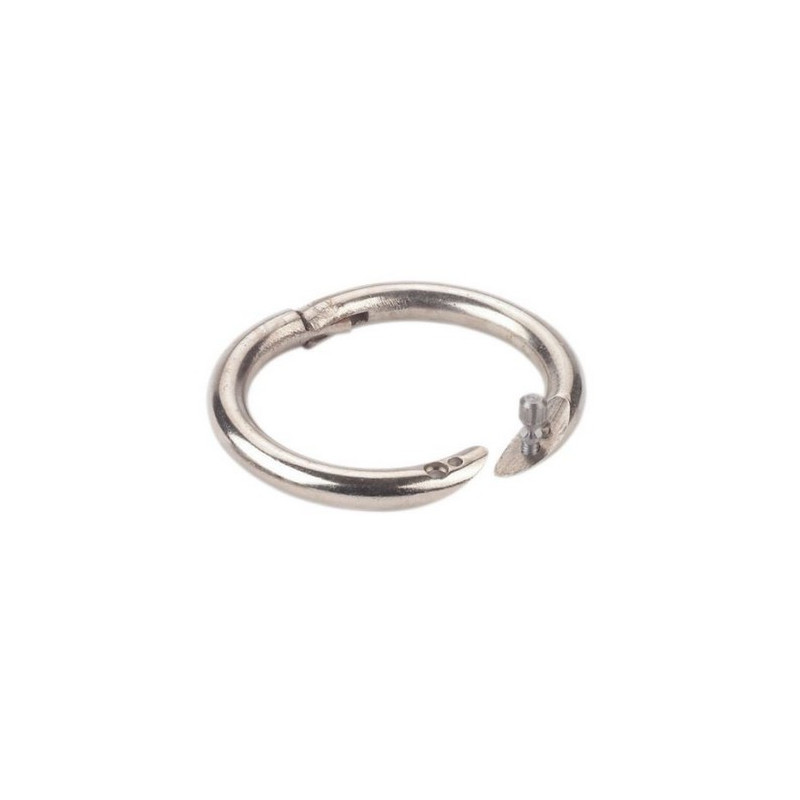 ANNEAU TAUREAU CHROME