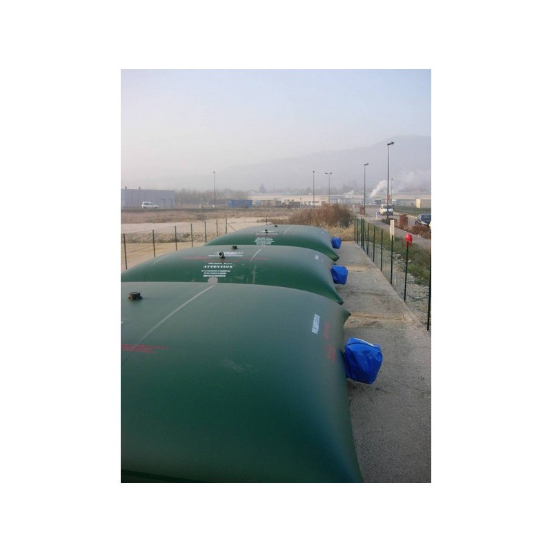 Citerne souple réserve incendie avec protection anti-gel