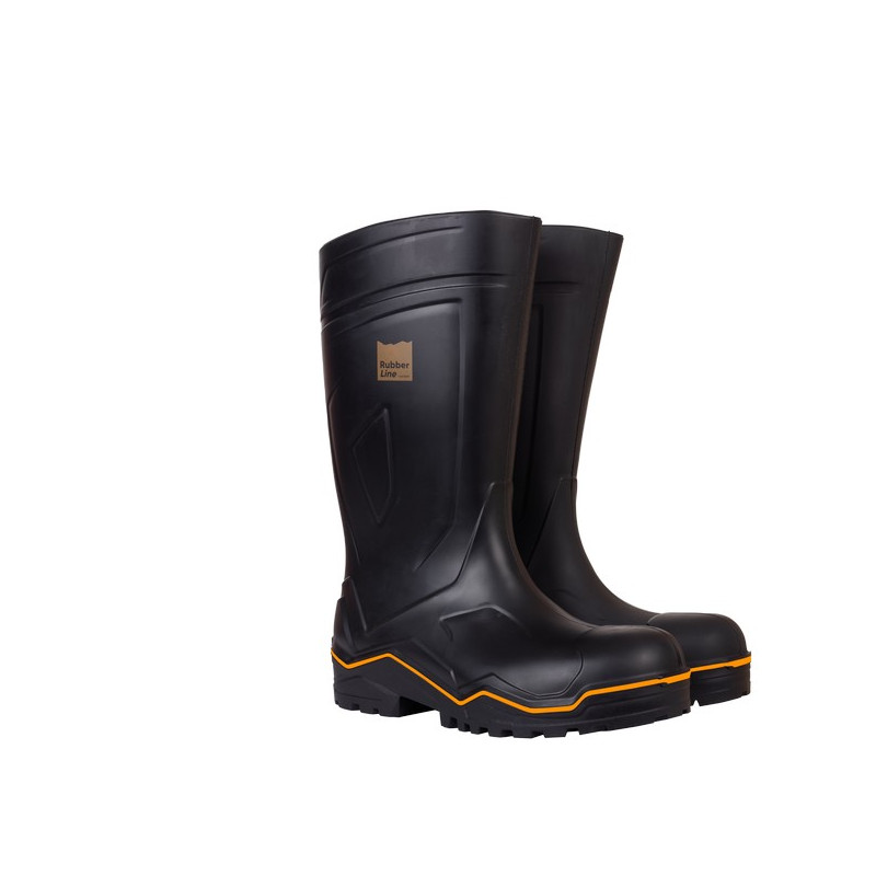Bottes Solidur de sécurité  S5 RUBBER LINE noir