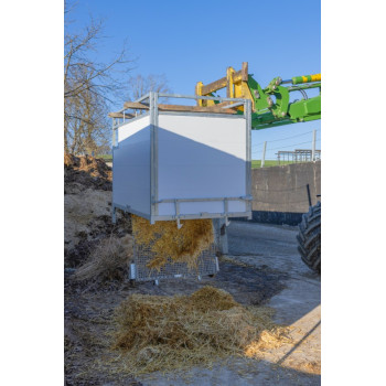 Box à veau grand modèle avec fond basculant