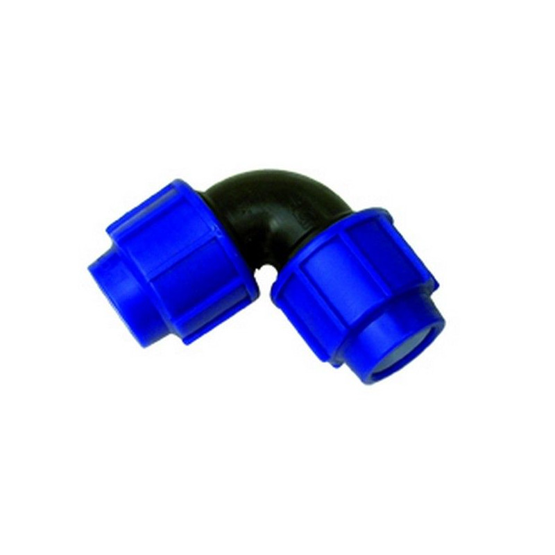 COUDE 90° DOUBLE ENTREE