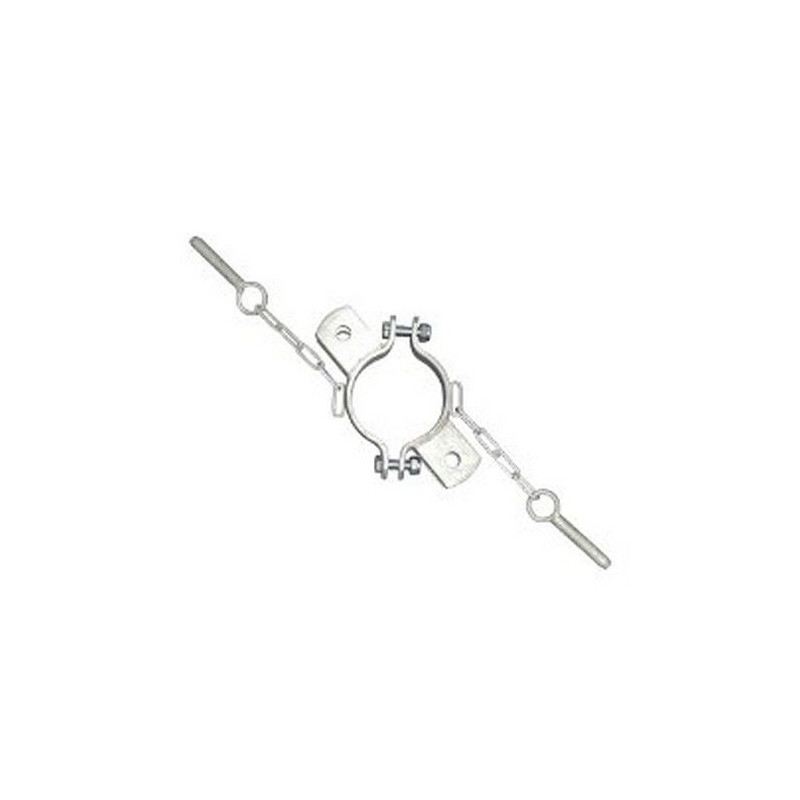 BRIDE POUR POTEAU ROND NU D.102 MM