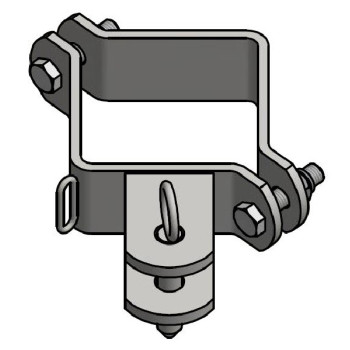 BRIDE POUR POTEAU CARRE 100 X 100